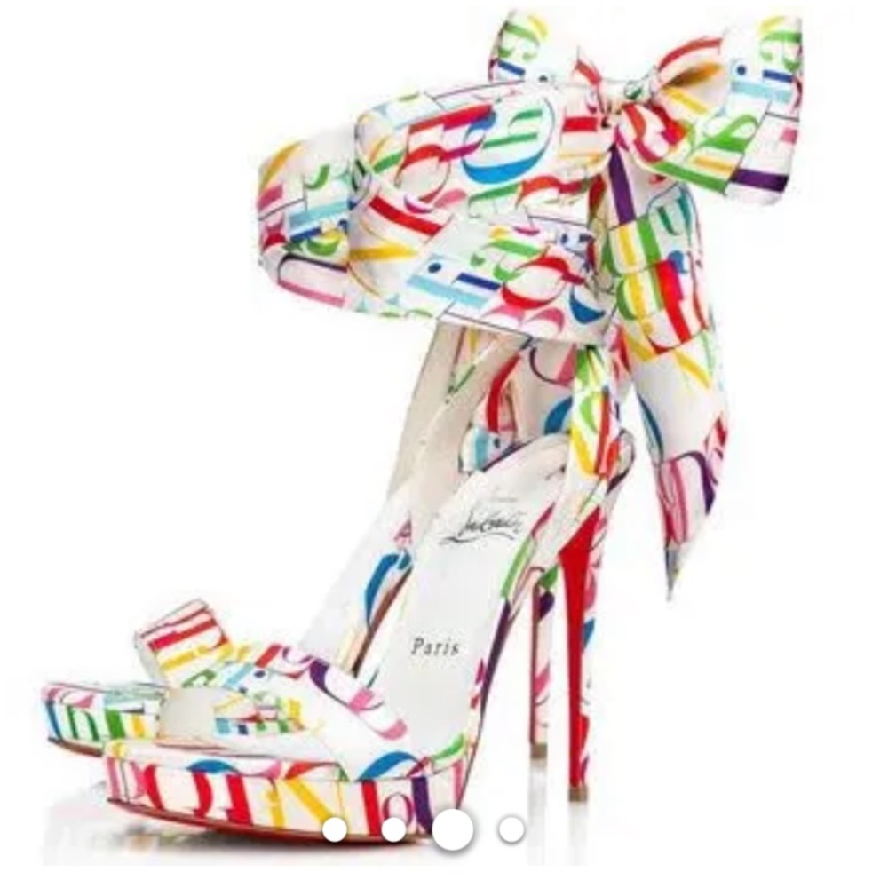 Christian Louboutin 
SANDALE DU DESERT ALTA 120 ABC Louboutin